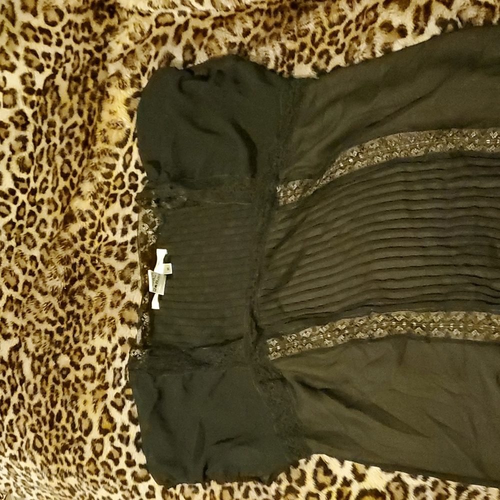 Studio M black lightweight top